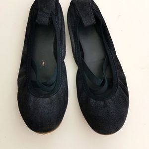 Used Navy kids ballerina flats